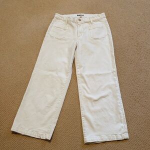 KUT from the Kloth Meg ivory wide-leg pants